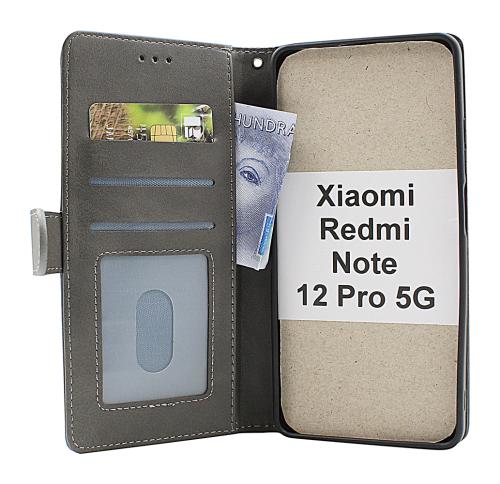 billigamobilskydd.se Zipper Standcase Wallet Xiaomi Redmi Note 12 Pro 5G