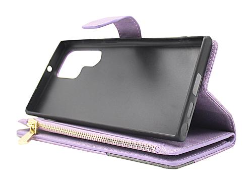 billigamobilskydd.se XL Standcase Luksuskotelo puhelimeen Samsung Galaxy S22 Ultra 5G