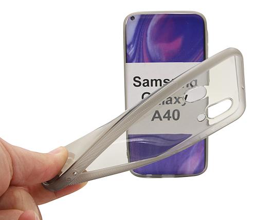 billigamobilskydd.se Ultra Thin TPU Kotelo Samsung Galaxy A40 (A405FN/DS)