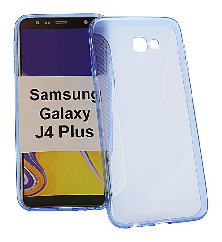 billigamobilskydd.se S-Line TPU-muovikotelo Samsung Galaxy J4 Plus (J415FN/DS)