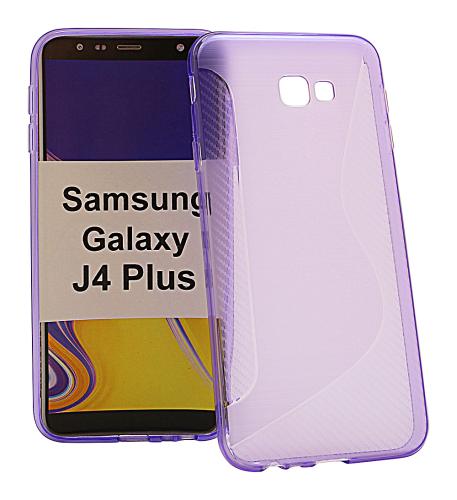 billigamobilskydd.se S-Line TPU-muovikotelo Samsung Galaxy J4 Plus (J415FN/DS)