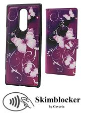 Coverin Skimblocker Design Magneettilompakko Sony Xperia 1 (J9110)