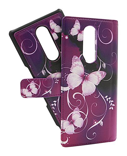Coverin Skimblocker Design Magneettilompakko Sony Xperia 1 (J9110)