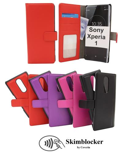 Coverin Skimblocker Magneettikotelo Sony Xperia 1 (J9110)