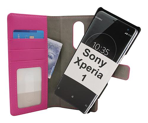 Coverin Skimblocker Magneettikotelo Sony Xperia 1 (J9110)