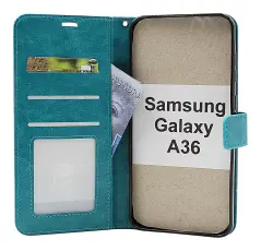 billigamobilskydd.se Crazy Horse Samsung Galaxy A36 Puhelimen Kuoret
