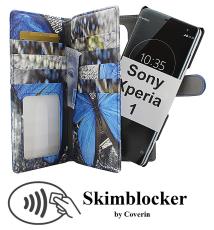 Coverin Skimblocker XL Magnet Designwallet Sony Xperia 1 (J9110)