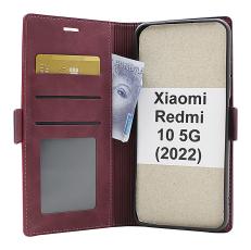 Coverin Luksuskotelo Standcase Wallet Xiaomi Redmi 10 5G (2022)