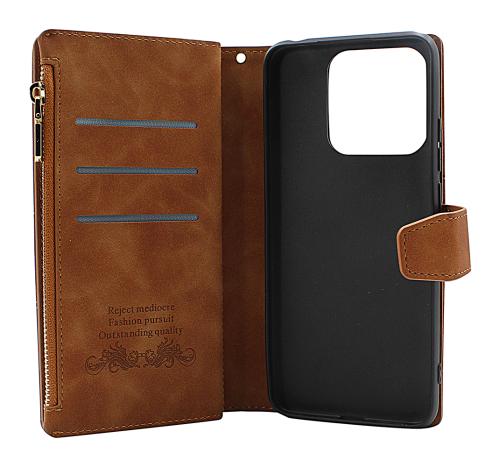 billigamobilskydd.se XL Standcase Luksuskotelo puhelimeen Xiaomi Redmi 10C