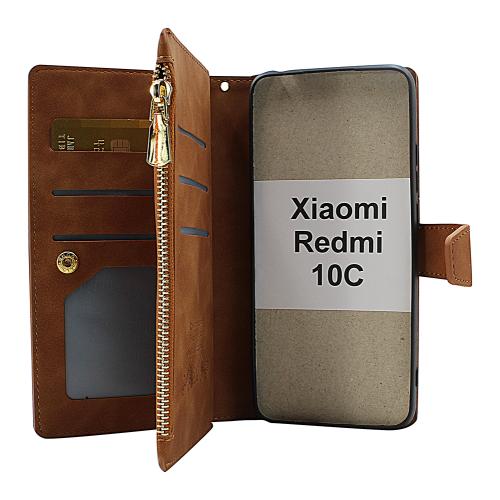 billigamobilskydd.se XL Standcase Luksuskotelo puhelimeen Xiaomi Redmi 10C