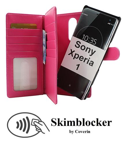 Coverin Skimblocker XL Magnet Wallet Sony Xperia 1 (J9110)