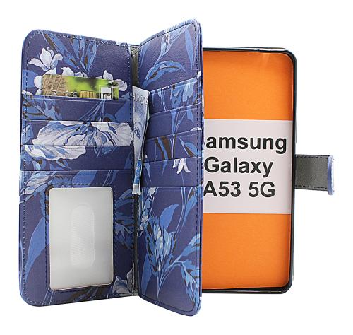 Coverin Skimblocker XL Magnet Designwallet Samsung Galaxy A53 5G