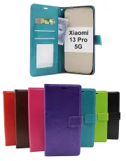 Coverin Crazy Horse Lompakko Xiaomi 13 Pro 5G