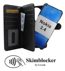 Coverin Skimblocker XL Magnet Wallet Nokia 3.4