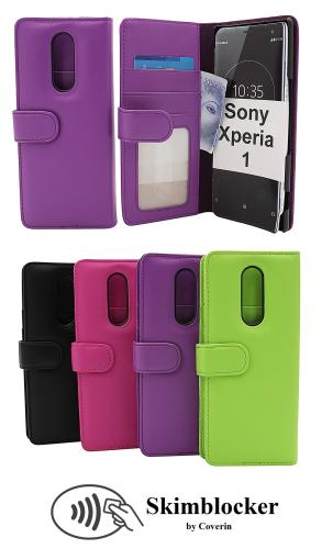 Coverin Skimblocker Lompakkokotelot Sony Xperia 1 (J9110)