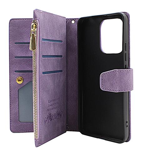 billigamobilskydd.se XL Standcase Luksuskotelo puhelimeen Xiaomi Redmi Note 13 4G