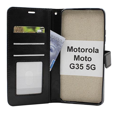 billigamobilskydd.se Crazy Horse Motorola Moto G35 5G Puhelimen Kuoret