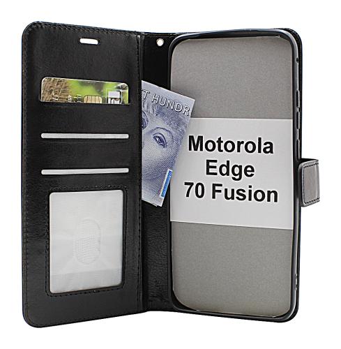 Coverin Crazy Horse Motorola Edge 70 Fusion / 70 Fusion + Puhelimen Kuoret