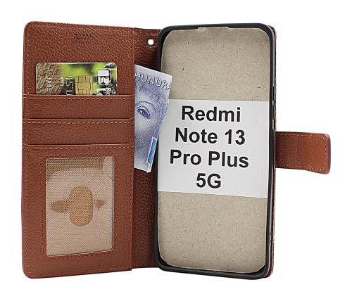 billigamobilskydd.se New Jalusta Lompakkokotelo Xiaomi Redmi Note 13 Pro+ 5G