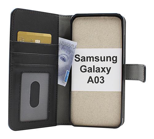 Coverin Skimblocker Magneettikotelo Samsung Galaxy A03 (A035G/DS)