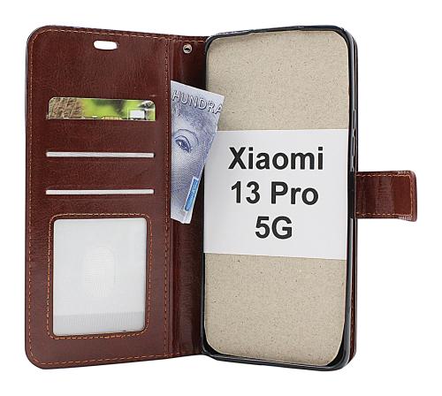 billigamobilskydd.se Crazy Horse Lompakko Xiaomi 13 Pro 5G