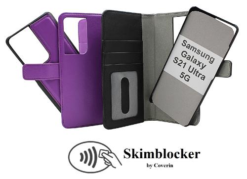 Coverin Skimblocker Magneettikotelo Samsung Galaxy S21 Ultra 5G (G998B)