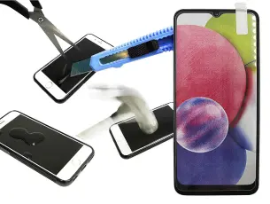 billigamobilskydd.se N&auml;yt&ouml;nsuoja karkaistusta lasista Samsung Galaxy A03s (SM-A037G)