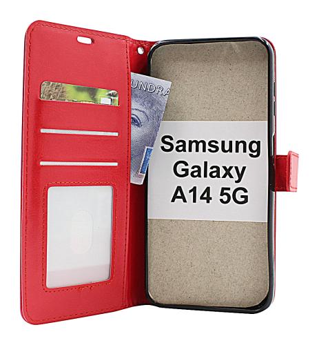 billigamobilskydd.se Crazy Horse Lompakko Samsung Galaxy A14 4G / 5G