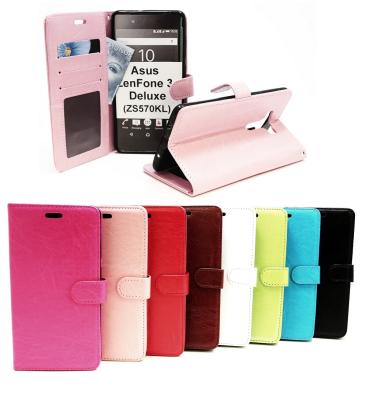 Crazy Horse Lompakko Asus ZenFone 3 Deluxe (ZS570KL)