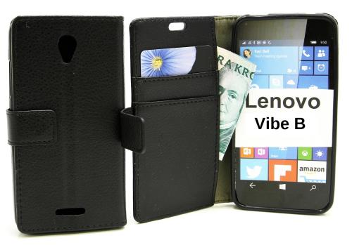 billigamobilskydd.se Jalusta Lompakkokotelo Lenovo B / Vibe B