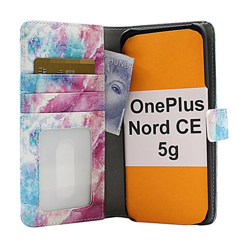 Coverin Skimblocker Design Magneettilompakko OnePlus Nord CE 5G