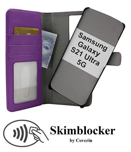 Coverin Skimblocker Magneettikotelo Samsung Galaxy S21 Ultra 5G (G998B)
