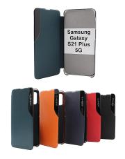 billigamobilskydd.se Smart Flip Cover Samsung Galaxy S21 Plus 5G (G996B)