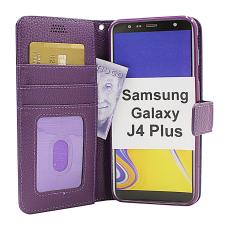 billigamobilskydd.se New Jalusta Lompakkokotelo Samsung Galaxy J4 Plus / J4+ (J415FN/DS)