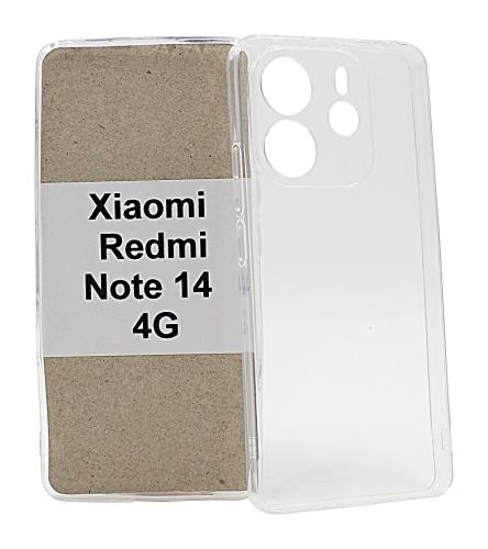 billigamobilskydd.se Ultra Thin TPU Kotelo Xiaomi Redmi Note 14 4G