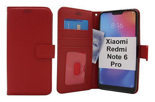 billigamobilskydd.se New Jalusta Lompakkokotelo Xiaomi Redmi Note 6 Pro