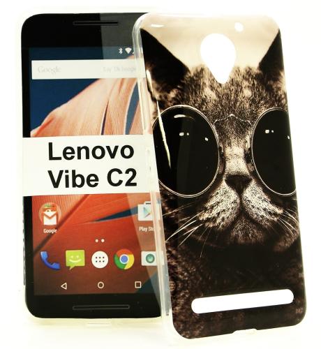 billigamobilskydd.se TPU-Designkotelo Lenovo Vibe C2