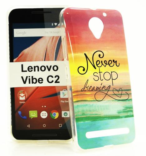 billigamobilskydd.se TPU-Designkotelo Lenovo Vibe C2