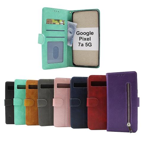 billigamobilskydd.se Zipper Standcase Wallet Google Pixel 7a 5G