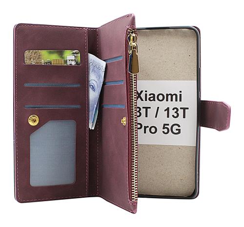 billigamobilskydd.se XL Standcase Luksuskotelo puhelimeen Xiaomi 13T / 13T Pro 5G