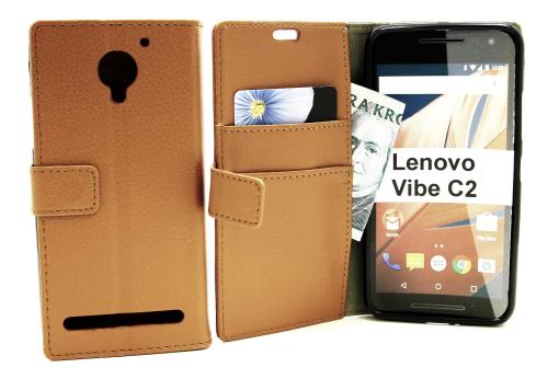 billigamobilskydd.se Jalusta Lompakkokotelo Lenovo C2 Power