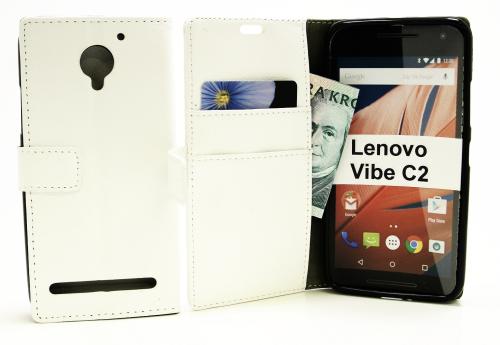 billigamobilskydd.se Jalusta Lompakkokotelo Lenovo Vibe C2