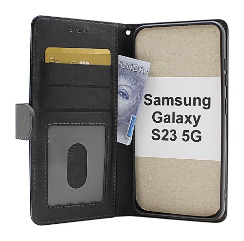 billigamobilskydd.se Zipper Standcase Wallet Samsung Galaxy S23 5G