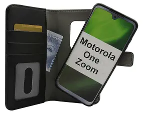 Coverin Skimblocker Magneettikotelo Motorola One Zoom