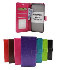 Coverin Crazy Horse Motorola Edge 70 Fusion / 70 Fusion + Puhelimen Kuoret