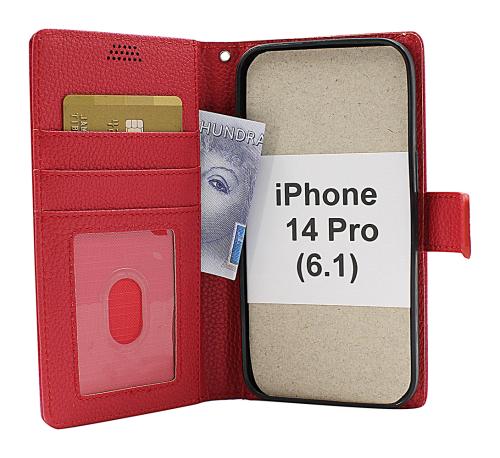 billigamobilskydd.se New Jalusta Lompakkokotelo iPhone 14 Pro (6.1)