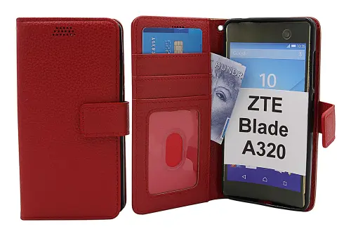 billigamobilskydd.se New Jalusta Lompakkokotelo ZTE Blade A320