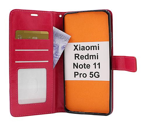 billigamobilskydd.se Crazy Horse Lompakko Xiaomi Redmi Note 11 Pro 5G