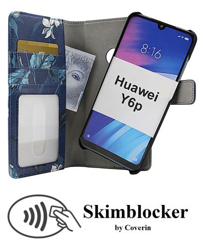 billigamobilskydd.se Skimblocker Design Magneettilompakko Huawei Y6p