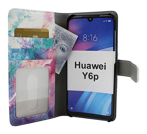 billigamobilskydd.se Skimblocker Design Magneettilompakko Huawei Y6p